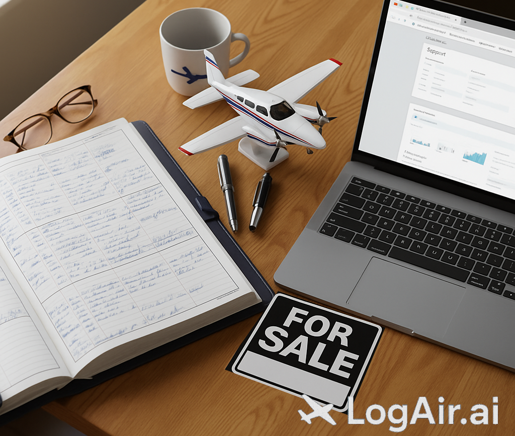 For Sale AI Maintenance Log Analysis for Part 91 Piston Twins