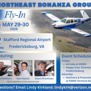 Northeast Bonanza Group - Fly-In May 2026